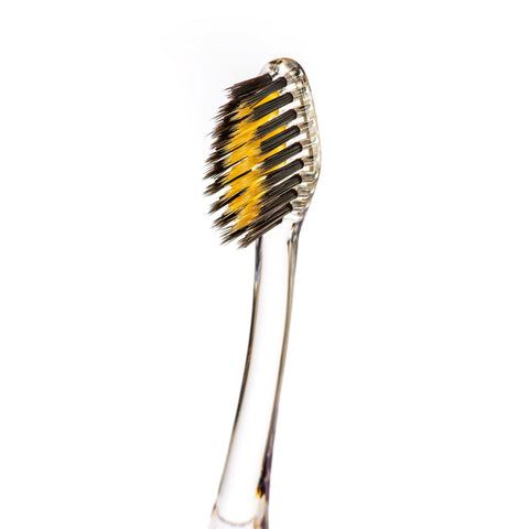 Nano-b Charcoal & Gold Toothbrush - Nano-b